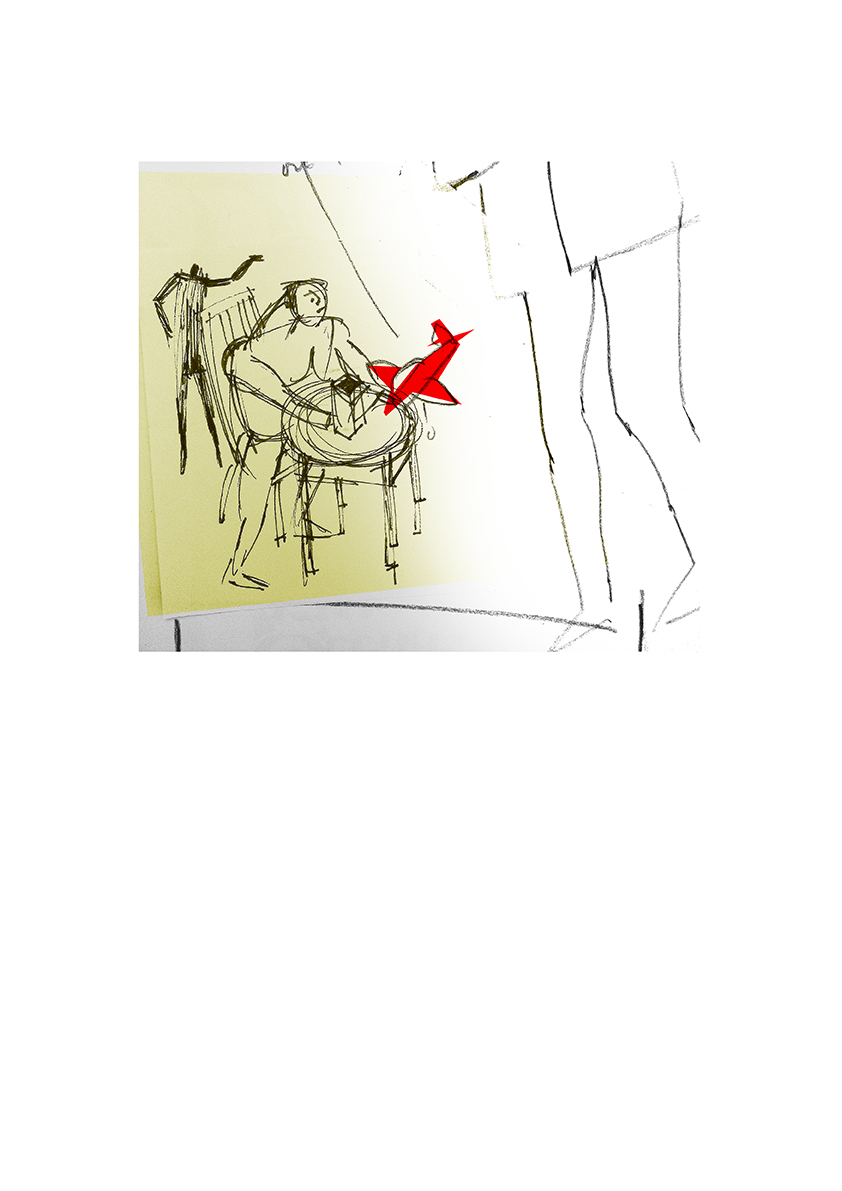 Rogerio de Andrade - Red aeroplane